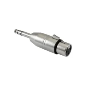 Conector XLR / RCA XLR Hembra De 3 Pines Plateado – Soundking – CA312