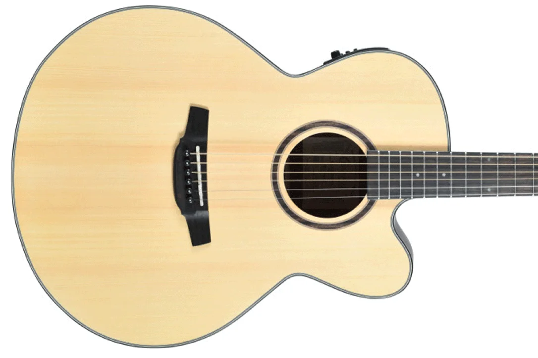 Crafter HJ100-CE-N Jumbo Cutaway Acoustic-Electric Guitar