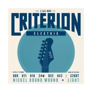 Juego De Cuerdas Para Guitarra Eléctrica Delgadas .09-.042 – La Bella – C200T