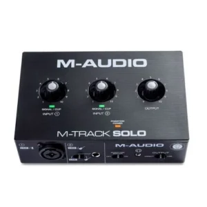 Interfaz De Audio 2X2 – M-Audio – MTRACKSOLOII