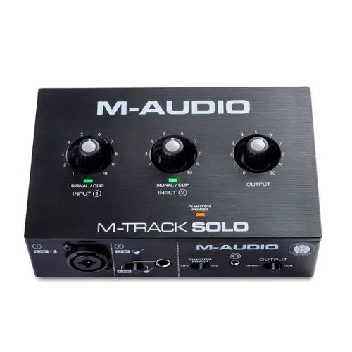 Interfaz De Audio 2X2 – M-Audio – MTRACKSOLOII