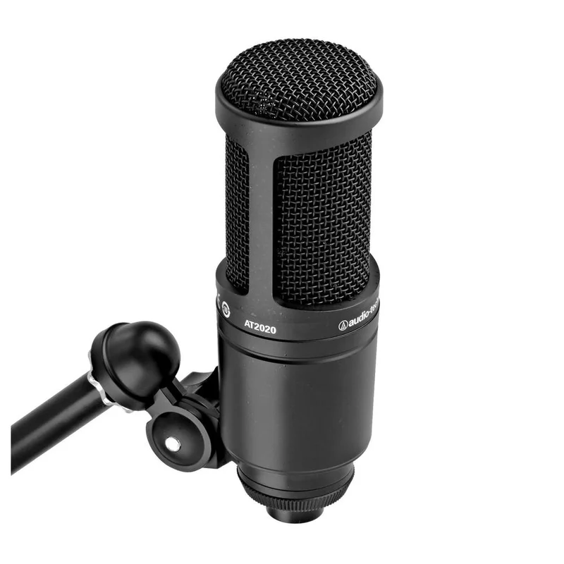 Micrófono De Estudio Condensador Cardioide 20 Hz – 20.000 Hz – Audio Technica – AT2020