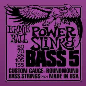 Juego De Cuerdas Para Bajo -5- 0.050-0.135 – Ernie Ball – P02821