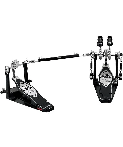 Tama Pedal Doble Para Bombo Con Estuche HP900PWN, Iron Cobra – Power Glide