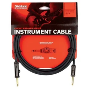 Cable Para Instrumento Plug 1/4 – 1/4 Plg 15 Pies Negro – Planet Waves – PW-AG-15