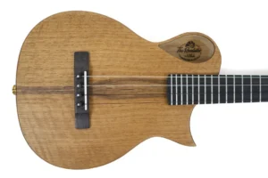 Kala NSM-KOR-T Revelator Nautilus Mastergrade Korina Tenor Ukulele w/ Pickup
