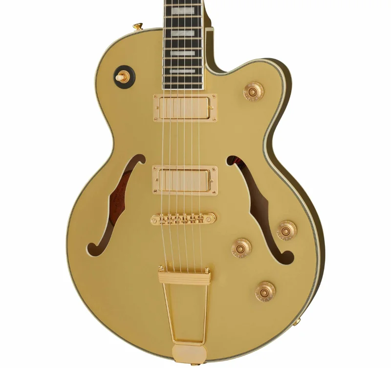 Guitarra Eléctrica Euptown Kat ES Hollowbody Topaz Gold Metallic – Epiphone – ETUETGMGH1