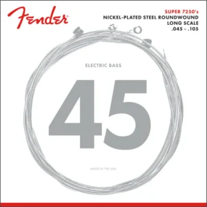 CUERDAS PARA BAJO 4 CUERDAS FENDER 7250M NCKL 45-105 MOD0737250406