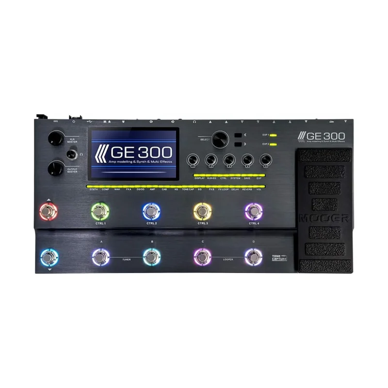 Pedal Sintetizador Para Guitarra Multiefectos Con Expression Pedal – Mooer – GE300