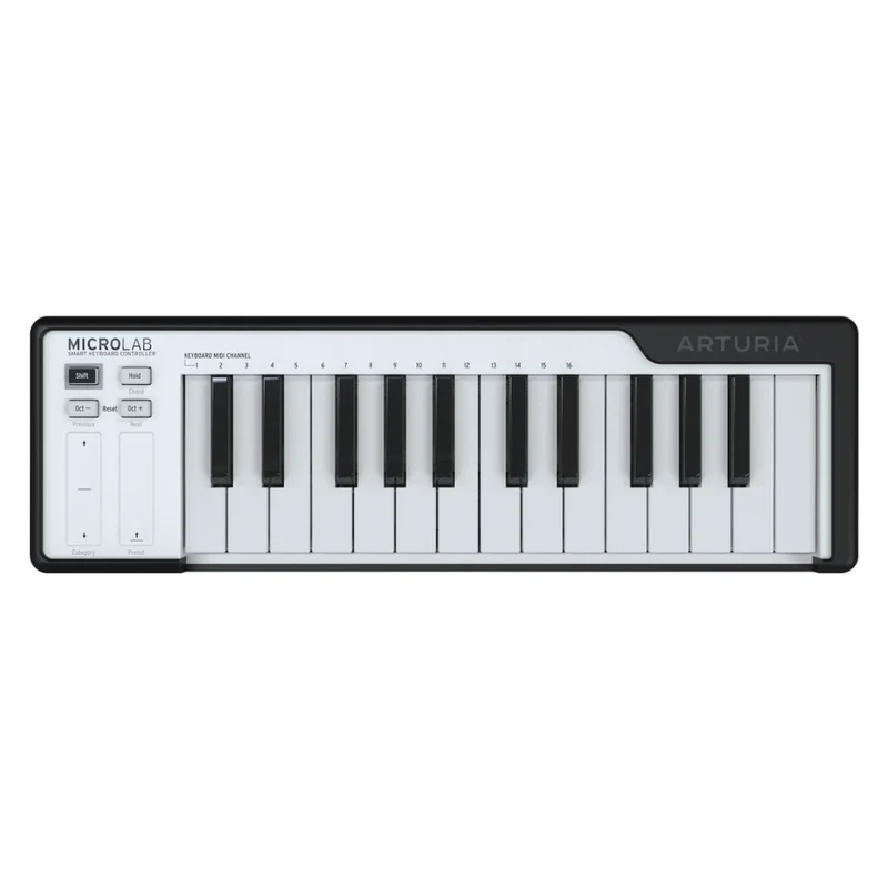 Controlador MIDI De 25 Teclas – Negro – Arturia – MICROLAB