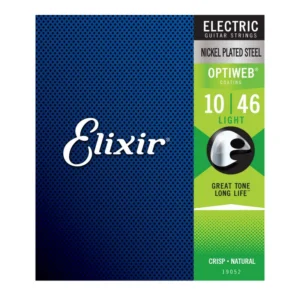 Juego De Cuerdas Para Guitarra Eléctrica Optiweb Coating Light -.010-.046- – Elixir – 19052