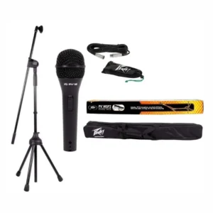 Paquete Micrófono De Mano Dinamico Cardioide Pvi 2 Con Accesorios – Peavey – PV-MSP2