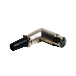 Conector XLR Hembra De 3 Pines Negro – Soundking – CA145
