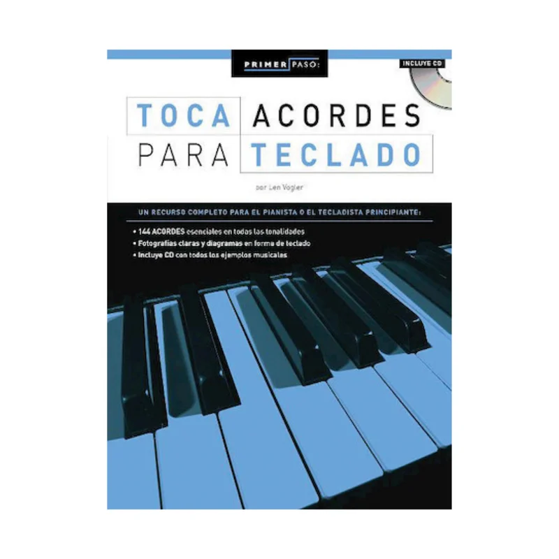 Libro De Acordes Para Teclado – Primer Paso – Hal Leonard – 14026241