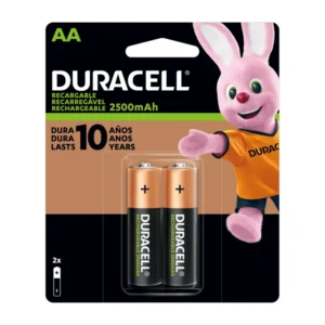 Baterías Recargables AA – Duracell – AA2BCD