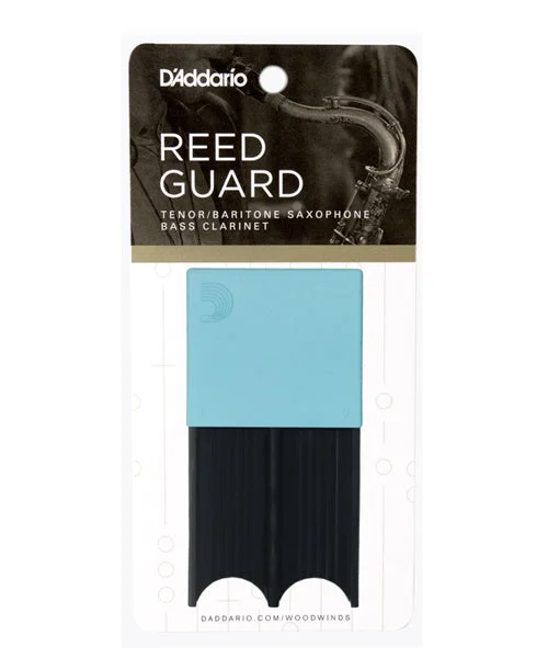D’Addario Woodwind Portacañas Largo Para 4 Cañas Clarinete Bajo o Sax Tenor/Baritono, DRGRD4TBBL