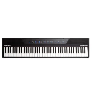 Piano Digital 88 Teclas – Negro – Incluye Accesorios Y Pedal Sustain – Alesis – CONCERTX