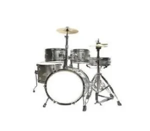 Batería Acústica De Niño Plateado – Austin – FT104-5 SL