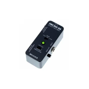 Caja Para Guitarra Directa 9 V 3.6 Plg X 1.7 Plg X 2 Plg Negro – Mooer – Mdi1microdi