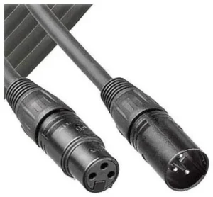 Cable Para Micrófono XLRF-XLRM 1.5 Pies – Audio Technica – AT8314-1.5
