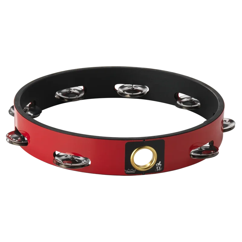 PANDERETA REMO 10″ COLOR ROJO