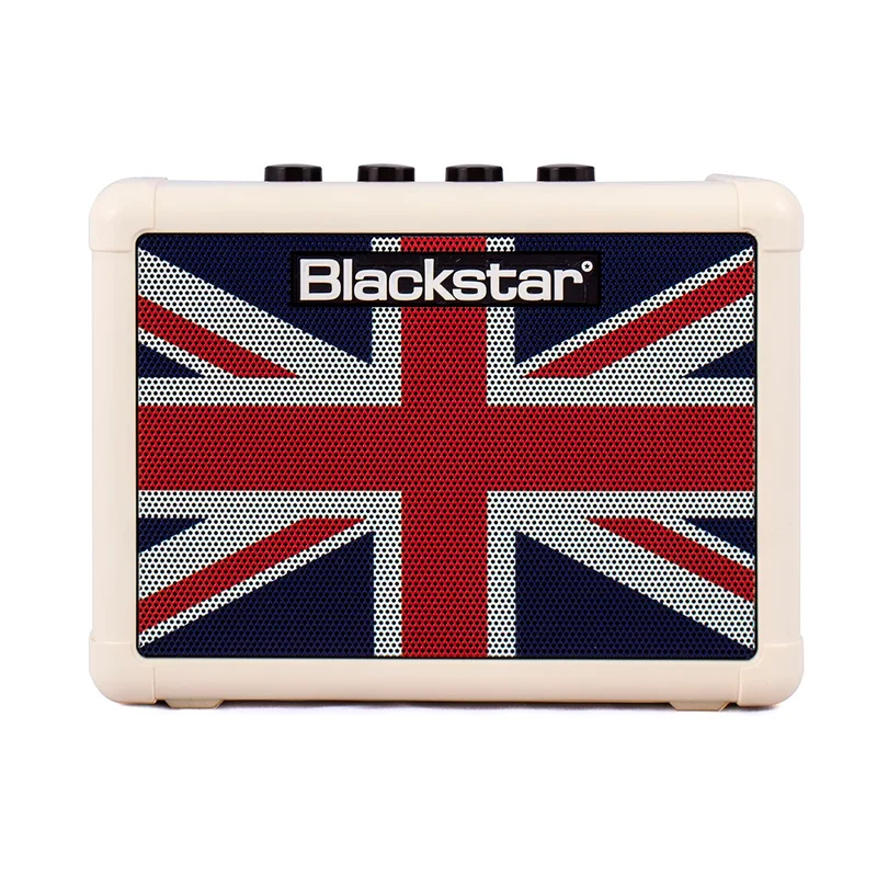 Pack Mini Amplificador De Guitarra 3W Union Flag Beige – Blackstar – FLY 3 UNION PACK