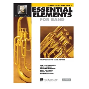 Essential Elements For Band-Book 1 With Eei-Eb Tenor (Alto) Horn – Hal Leonard – 862611