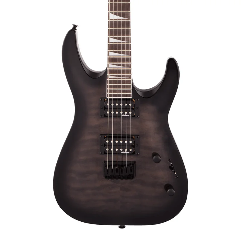 Guitarra Eléctrica JS32Q DKA, Transparent Black Burst – Jackson – 2918809585
