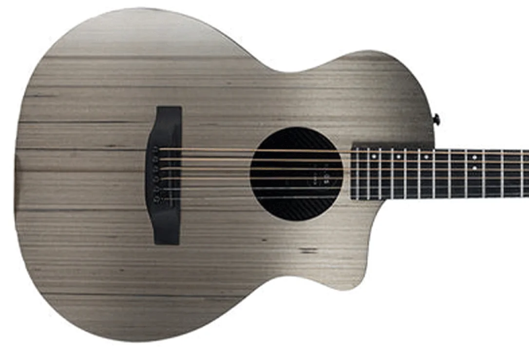 Klōs Full Carbon Timber Grand Cutaway Mini Acoustic Guitar with LR Baggs Anthem Pickup