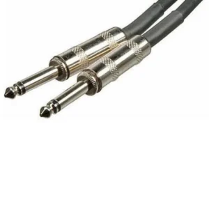 Cable Para Bocina Plug 1/4 – 1/4 Plg 6 Pies Negro – Audio Technica – AT690-6