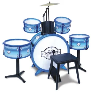 Set De Batería Rock De 7 Piezas, Azul. – Bontempi – 51 4831