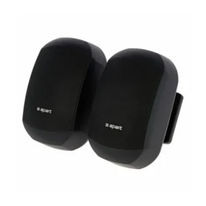 Altavoz Para Superficie Interior 50 Watts 16 Ohm 4.25 Plg Negra Par – Apart Audio – MASK4CT-BL