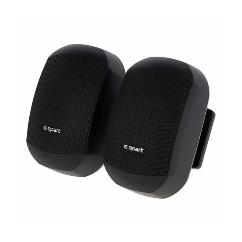 Altavoz Para Superficie Interior 50 Watts 16 Ohm 4.25 Plg Negra Par – Apart Audio – MASK4CT-BL