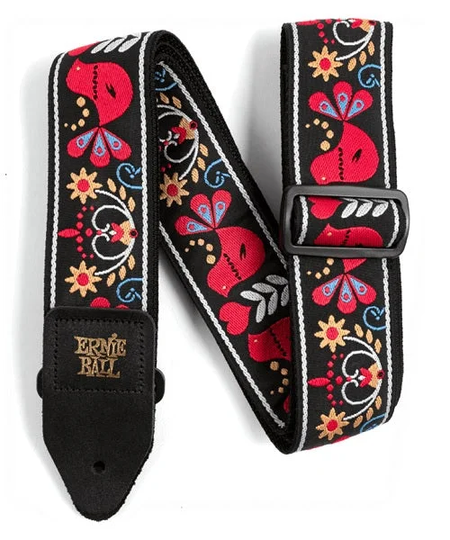Tahalí Ernie Ball Jacquard 4667 Redbird Rising