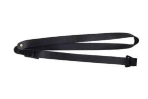 Martin Adjustable Black Leather Ukulele Strap