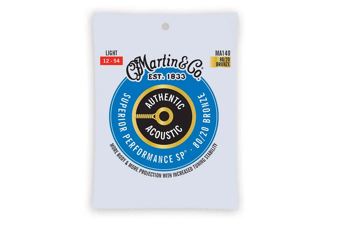 Martin MA175PK3 3-Pack Acoustic 80/20 Bronze Guitar Strings – Custom Light .011-.052