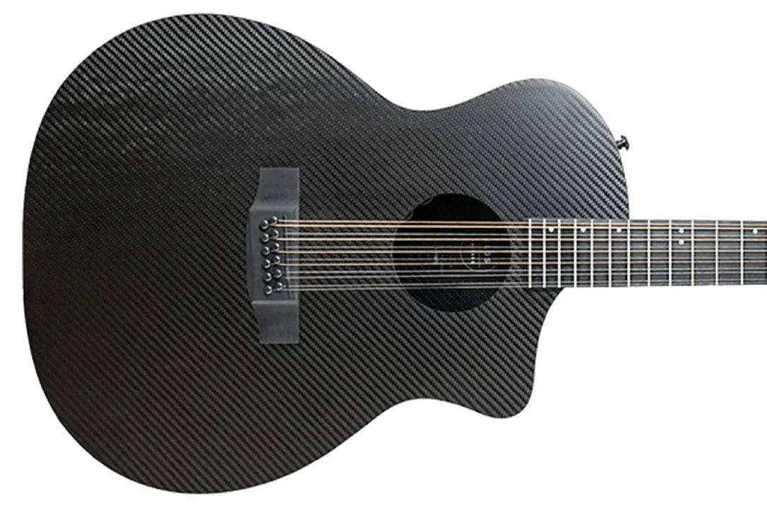 Klōs Full Carbon Grand Cutaway 12-String Acoustic Guitar with Fishman Sonitone Pickup