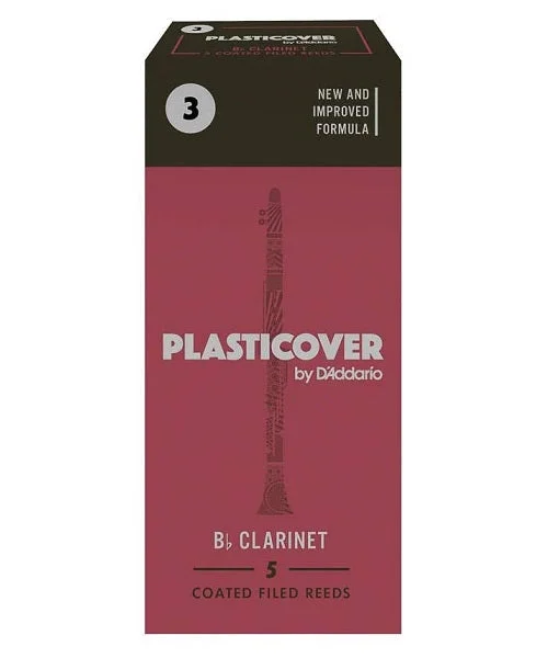 Caña D’Addario “Plasticover” RRP05BCL300(5) para Clarinete Si Bemol 3-Caja de 5 Piezas