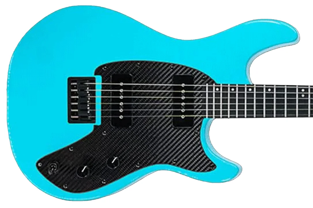 Klōs Artemis Custom Series 22 Fret Aqua Electric Guitar with Klos P-90S Pickup