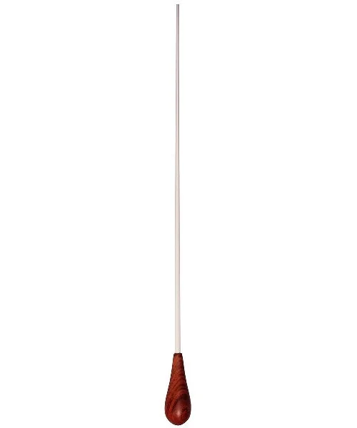 Montford Batuta MFBP16P Madera Blanca, 16″ Mango Palo de Rosa