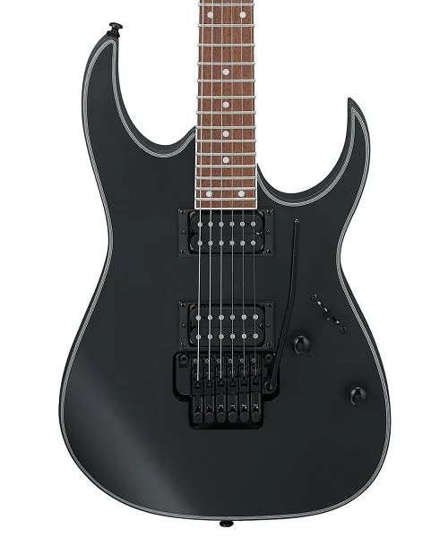 Ibanez Guitarra Eléctrica RG320EXZ-BKF Negra Mate, Serie RG