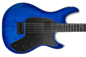 Klōs Artemis Baritone Custom Electric Guitar with Klos Blackouts Pickup – Blue