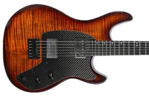 Klōs Artemis Baritone Custom Electric Guitar with Fishman Fluence Pickup – Sunburst