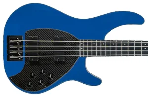 Klōs Apollo IV Custom Electric Jazz Bass with Active-Passive Pickup – Blue