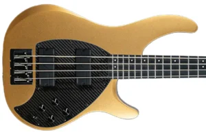 Klōs Apollo IV Custom Electric Jazz Bass with Active Pickup – Gold