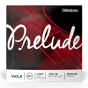 D’addario J910 LM Prelude Juego de cuerdas de Viola 16″ a + Escala larga tension media