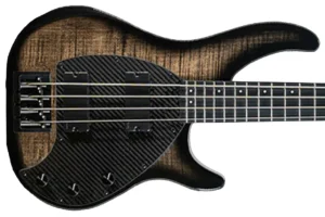 Klōs Apollo IV Custom Electric Jazz Bass with Passive Pickup – Black