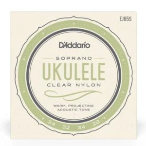 D’Addario EJ65S Cuerdas de Nylon para Ukelele Soprano
