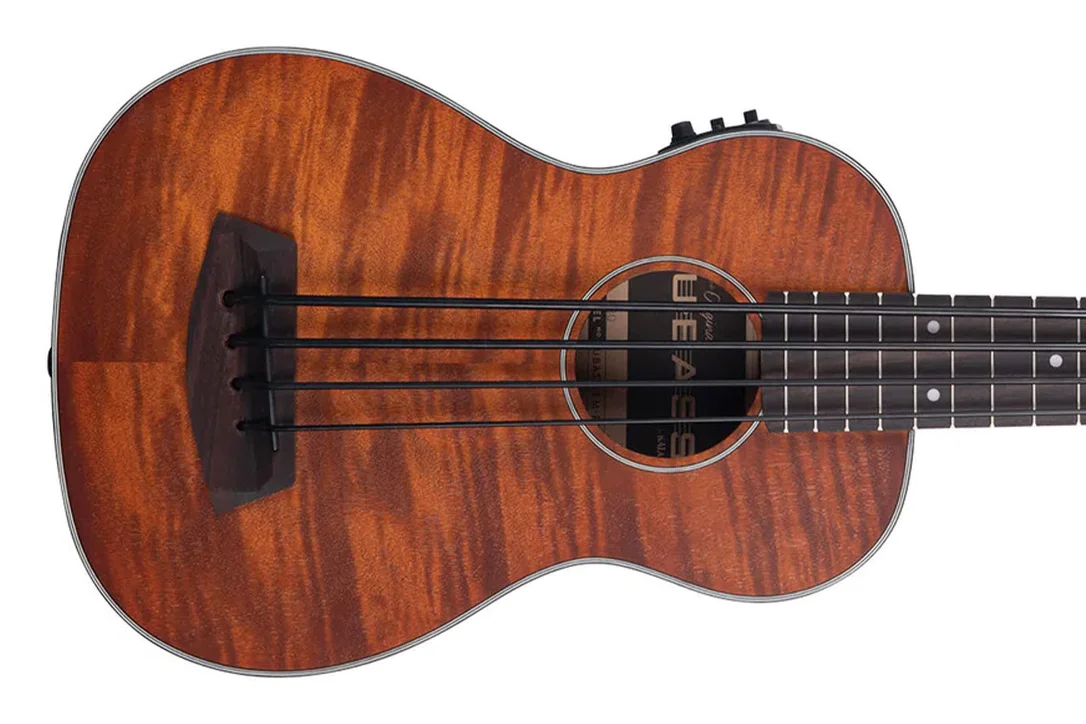 Kala UBASS-EM-FS Exotic Mahogany Acoustic Electric U•BASS