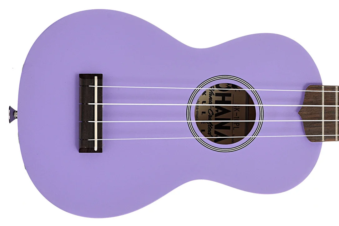 Ohana SK-10-PL Purple Mahogany Soprano Ukulele